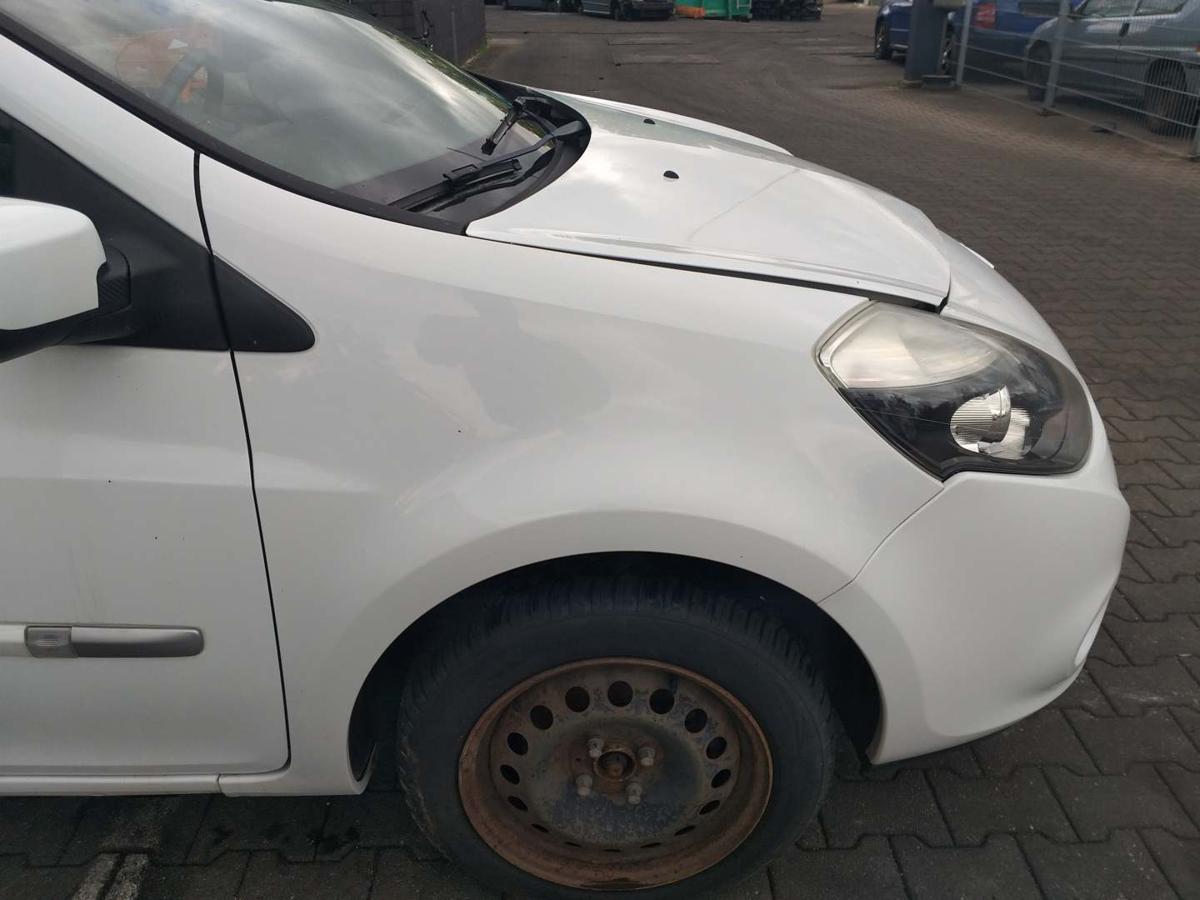 Renault Clio 3 original Kotflügel vorn rechts OV369 Weiß Bj.2009